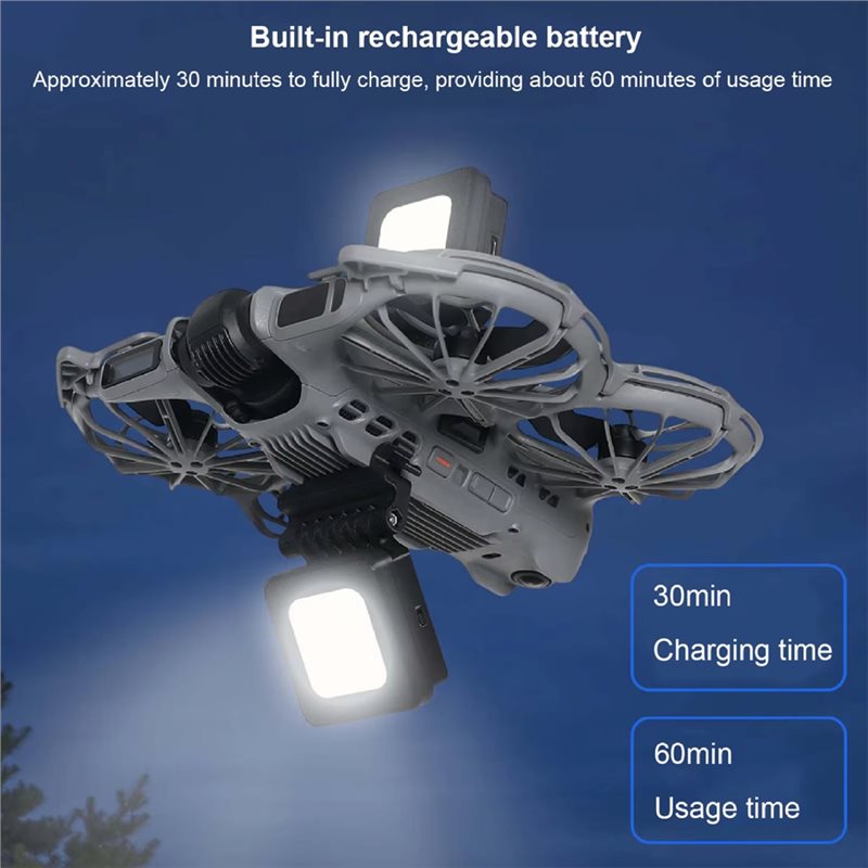 أضواء LED سريعة التركيب لطائرة - مراجعة Drone Landing Gear وسعره
