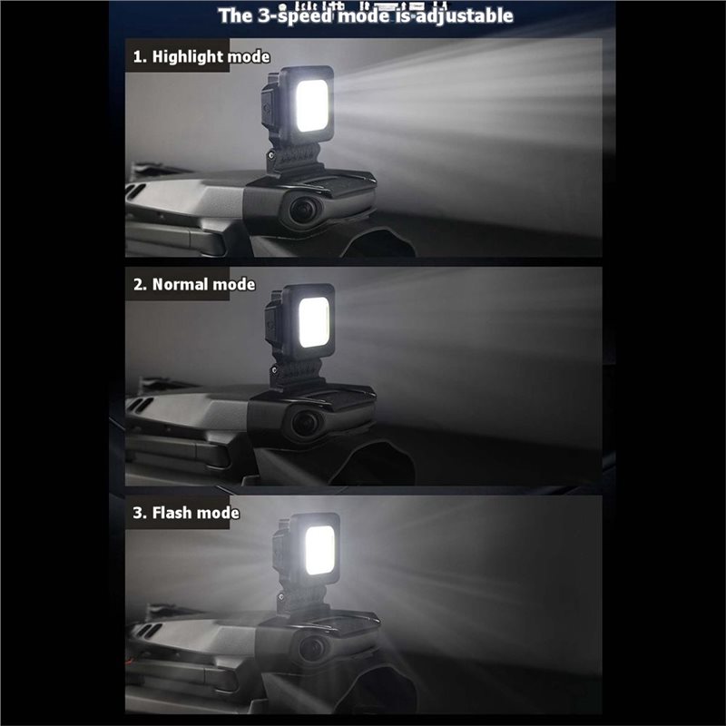 مصباح طيران ليلي للطائرات بدون - مراجعة Drone Led Light وسعره