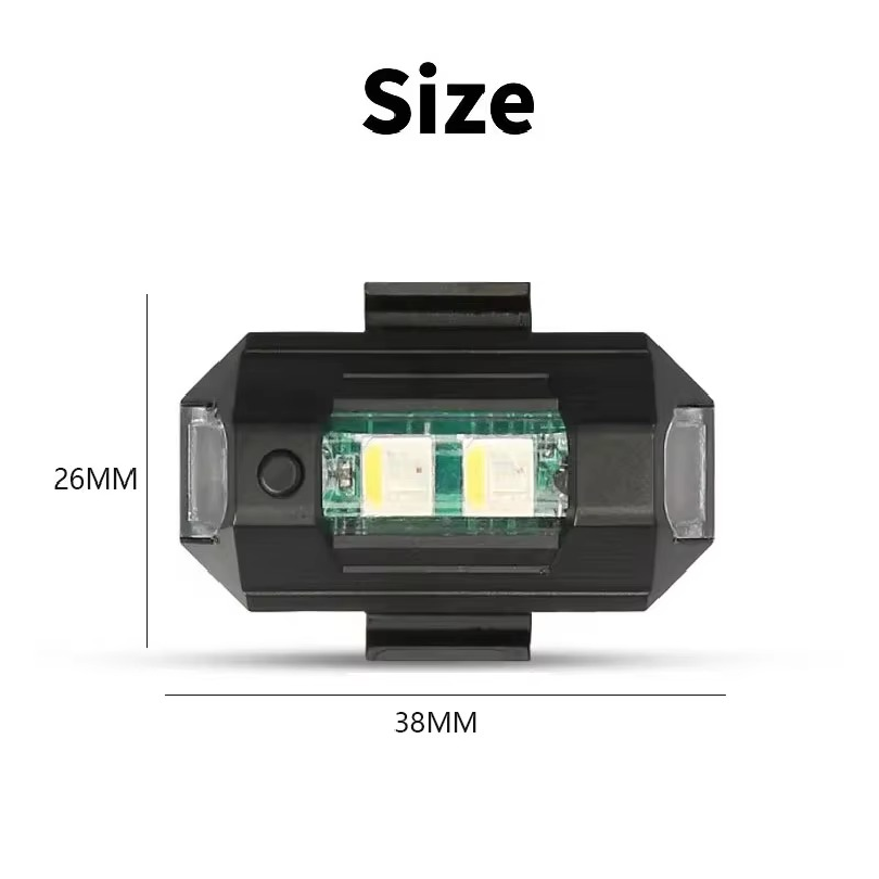 أضواء LED متعددة الاستخدامات ل - مراجعة Drone Led Light وسعره