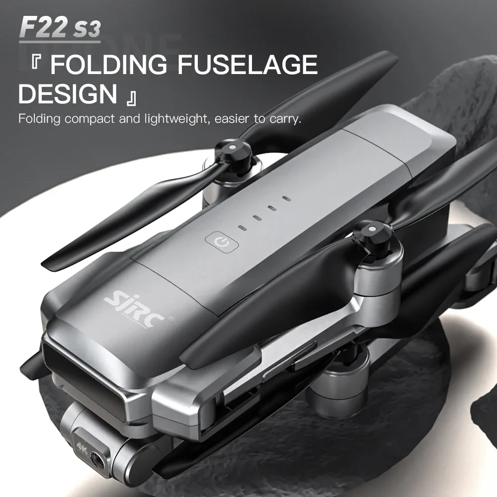 طائرة SJRC F22 S3 pro القابلة  - مراجعة Drone Gps Mount وسعره