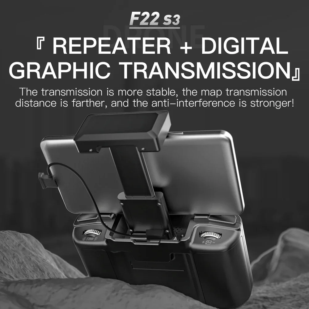طائرة SJRC F22 S3 pro القابلة  - مراجعة Drone Gps Mount وسعره