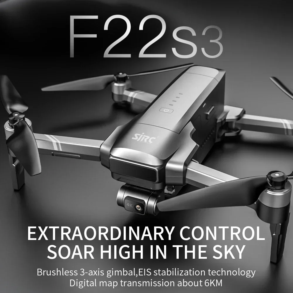 طائرة SJRC F22 S3 pro القابلة  - مراجعة Drone Gps Mount وسعره